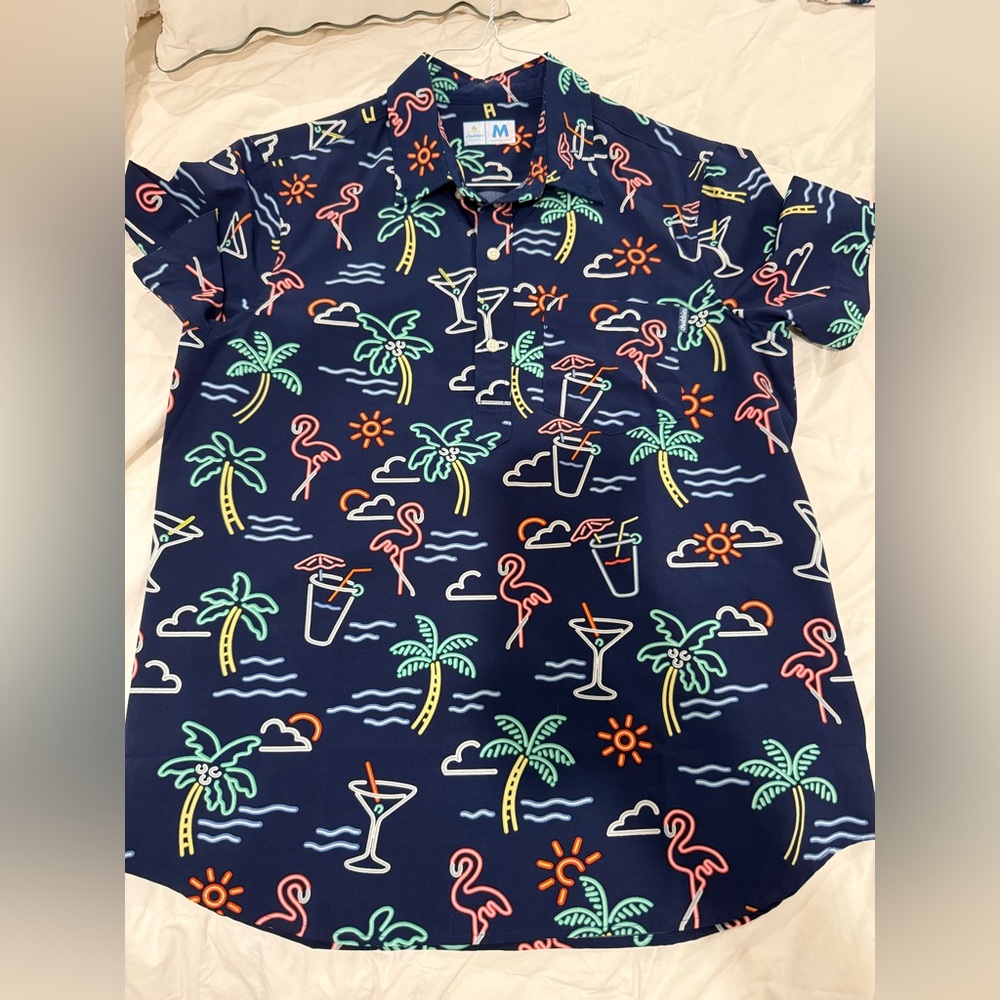 Chubbies poolside shirt